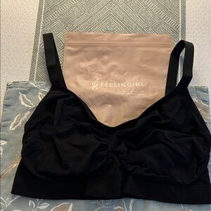 Feelingirl Black Women's Comfort Bra